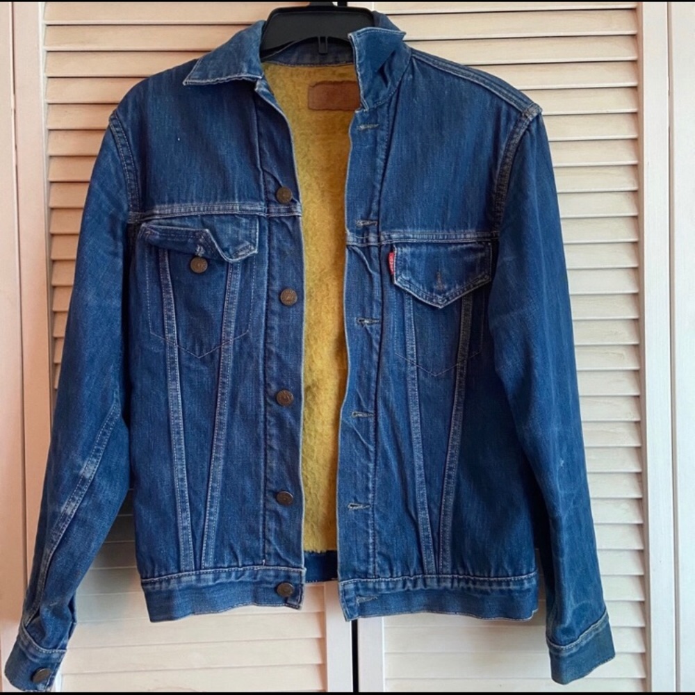 Vintage Levi 1970’s lined jean jacket